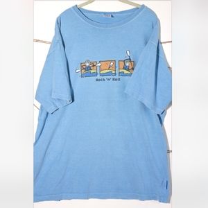 Life is Good T-Shirt | Rock 'n' Roll Graphic | XL